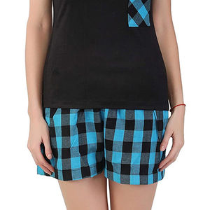 Nouvelle mode féminine, ensemble décontracté multicolores, t-shirt à manches courtes et short, ensemble personnalisé ODM, vente en gros, ensemble deux pièces pour femmes, coton - Product Image 6