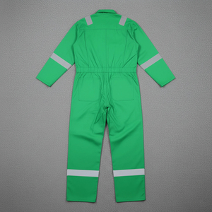 ชุดคลุมป้องกันความปลอดภัยแบบสะท้อนแสงคุณภาพสูง OEM สำหรับผู้ชาย มาตรฐาน ANSI พร้อมแถบสะท้อนแสงสีโทนเดียวกัน และไฟ LED กระพริบ - Product Image 2