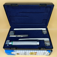 Laryngoscope Fiber Optic Miller Blade 1-2-3 Set Child Handle Premium Quality Reusable Blades Stainless Steel CE ENT Instruments