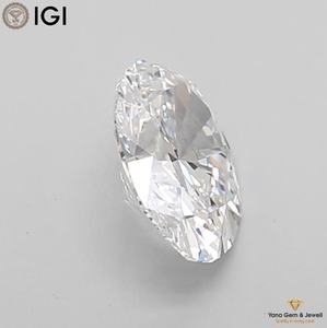 Diamante CVD de Laboratorio de Lujo de 1.00 Quilates con Certificado IGI, Corte Ovalado, Color D, Claridad VVS1, para Joyería Personalizada - Product Image 5
