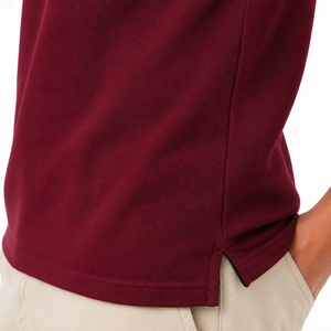 Polo homme personnalisé de couleur premium, vêtement décontracté d'été, respirant, tendance, pour tous les jours. - Product Image 5