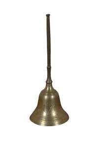 Campanas de latón antiguas para decoración navideña al por mayor de la India, campanas tibetanas artesanales para Navidad, gran grupo de campanas artesanales. - Product Image 2