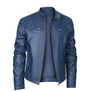 2026 High Quality Customized <b>Man</b> Jackets Water Resistant Cow Leather Jacket For <b>Man</b> Custom Color 100% Leather jacket for <b>men</b> - Product Image 1