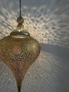 Exquisite <b>Moroccan</b> Metal Lantern Handmade Hanging <b>Decorative</b> Lamp for Luxury Hotel and Resort Interiors - Product Image 1