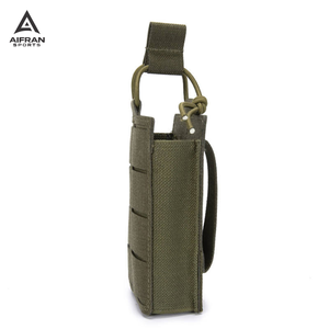 Heavy Duty Nylon Ammo Pouch Magazine Carrier Compact Utility Organizer <b>Belt</b> Bag for Shooting Range Hiking Outdoor Use - Product Image 3