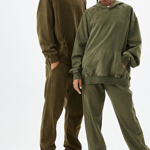 Sudadera con Capucha Unisex Oversize de Algodón 100% de 420G con Efecto Desgastado, Personalizable con Logotipo, Estilo Urbano, Moda de Invierno, Venta al por Mayor 2026, Ajuste OEM - Product Image 4