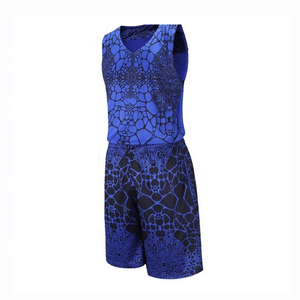 Vente en gros de shorts de basket-ball Bsci respirants de haute qualité derniers vêtements de sport d'été réversibles imprimés uniformes sublimés vierges - Product Image 1