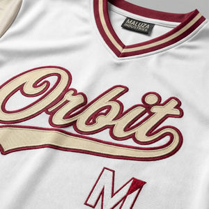 Camiseta de Béisbol Sublimada con Diseño Personalizado, Cierre de Botones, Tejido de Malla Transpirable, Impresión de Alta Densidad, Ropa Deportiva para Equipos - Product Image 5