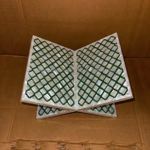 Soporte para libros con incrustaciones de nácar personalizadas con diseño marroquí para libros sagrados y religiosos, incrustaciones de concha islámica Rahel - Product Image 6
