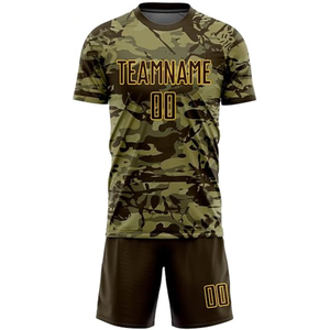 Uniformes de Fútbol Personalizados con Sublimación, Manga Corta, 100% Poliéster, Transpirables, de Secado Rápido, con Correa Ajustable, Logotipo Personalizado - Product Image 6