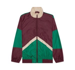 Veste coupe-vent en nylon imperméable personnalisée OEM pour homme, avec capuche, col montant oversize, style streetwear, vente en gros, promotion - Product Image 1