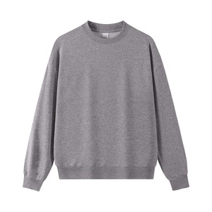 เสื้อสเวตเชิ้ตผ้าฝ้ายแบบ OEM ผลิตตามสั่ง ผ้าฟลีซเนื้อนุ่ม ทรงโอเวอร์ไซส์  ขั้นต่ำในการสั่งซื้อน้อย เหมาะสำหรับแบรนด์สตรีทแวร์ในสหรัฐอเมริกา - Product Image 3