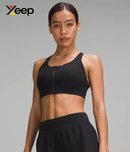 เสื้อชั้นในกีฬาโยคะคุณภาพสูงสำหรับผู้หญิง XEEP รุ่น XC-SB-166 แบบเรียบง่าย ระบายอากาศได้ดี สายปรับได้ แผ่นรองถอดออกได้ รองรับได้ดีเยี่ยม แห้งเร็ว - Product Image 1