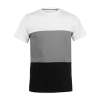 T-shirt décontracté léger et respirant en coton 100 % de style urbain, coupe ample sur le devant, fabriqué au Pakistan, éco-responsable