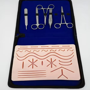 New Surgical Suture <b>Pad</b> <b>Practice</b> Kit Skin Suture <b>Pad</b> <b>Practice</b> Module Suture Kit for Medical Vet Students Training Skin <b>Pad</b> - Product Image 4