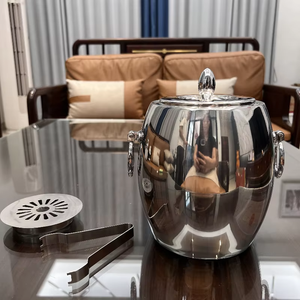 ถังน้ำแข็งสแตนเลสสตีลสุดหรูช่วยเพิ่มคุณภาพการนำเสนอเครื่องดื่มโดยรวม - Product Image 3