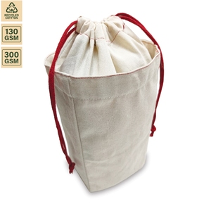 300 GSM Cotton Canvas Cosmetic <b>Makeup</b> Pouch Travel <b>Makeup</b> 14x25.5x10.5 cm Custom Logo Wholesale OEM Private Label Model SS506 - Product Image 2