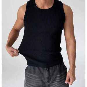 Wholesale <b>Men's</b> Breathable Front Workout Fitness Bodybuilding Gym Sleeveless Singlet <b>Vest</b> <b>Stringer</b> Tight Tank Top - Product Image 4