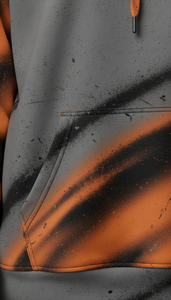 เสื้อฮู้ดดี้โอเวอร์ไซส์พรีเมียมแบบยูนิเซ็กซ์ พร้อมลายพิมพ์ซับลิเมชั่นสุดเทรนดี้ ออกแบบมาเพื่อแบรนด์แฟชั่นลำลองสไตล์คนเมือง - Product Image 6