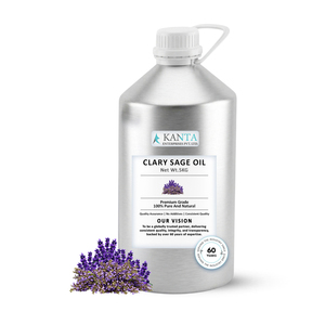 Aceite Esencial Puro de Cassia, Salvia Sclarea Natural, Destilado al Vapor, Calidad Premium, Proveedor Mayorista, Fabricante, Exportador - Product Image 1