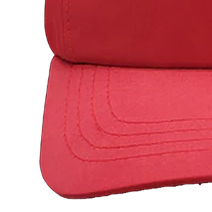 Casquette de camionneur American Honey Solid au design vintage, avec patchs de logos d'équipes, couronne en maille réglable – Casquette de sport et de cyclisme - Product Image 4