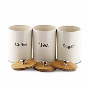 Recipientes Metálicos de Alta Calidad para Almacenamiento de Alimentos, Latas para Azúcar, Café y Té - Product Image 2