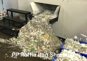 Déchiqueteuse semi-automatique à double arbre pour sacs en raphia 1000 kg/h > Machines de broyage du plastique pour applications industrielles - Product Image 5