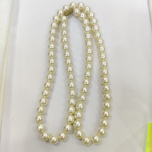 Cuentas redondas del Mar del Sur, perlas de agua dulce, forma de bola lisa, perlas blancas naturales, cuentas sueltas, piedras preciosas para hacer joyas hechas a mano - Product Image 2