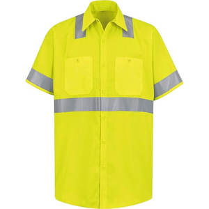 Camisetas de seguridad de alta visibilidad, camisetas de manga larga reflectantes para construcción, ropa de trabajo de alta visibilidad para hombres, ropa de trabajo. - Product Image 1