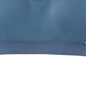 Sujetador deportivo con tirantes cruzados para mujer, soporte medio, transpirable, con bloques de color, ropa deportiva, azul - Product Image 6