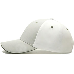 Gorra de Béisbol Blanca de 6 Paneles, Ajustable, Unisex, Casual, de Color Sólido, para Adultos - Product Image 3