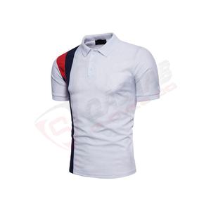 เสื้อโปโลผู้ชายปี 2026 สีพื้น ผ้าไมโครไฟเบอร์ สำหรับฤดูร้อน ลายปะติดสีดำ แขนสั้น ทรงเข้ารูป สไตล์ลำลอง - Product Image 5