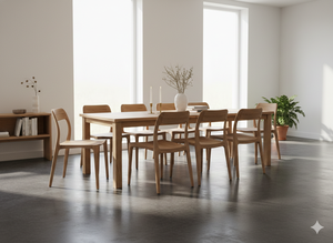 Silla de Comedor para Exteriores Milloo, Hecha a Mano con Madera de Teca Ecológica, Diseño Minimalista, Silla de Patio de Madera Sólida para Muebles de Hogar - Product Image 2