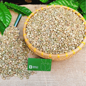 เมล็ดกาแฟเขียวโรบัสต้าแบบไม่คั่ว บรรจุถุงใหญ่ 60 กก. ยี่ห้อไพรเวทเลเบล กระบวนการฮันนี่โปรเซส คัดกรองสะอาด จัดจำหน่ายโดยผู้ค้าส่งจากเวียดนาม - Product Image 4