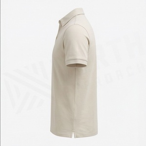 เสื้อโปโลชายคุณภาพพรีเมียมสีสันตามสั่ง ผ้าฝ้าย 100% ปกคอพับ แขนสั้น เสื้อยืดโปโลชายทันสมัย - Product Image 3