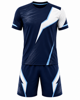 Uniformes de Fútbol OEM Personalizables para un Rendimiento Óptimo, Uniformes Transpirables para Equipos de Fútbol, 100% Poliéster Atlético