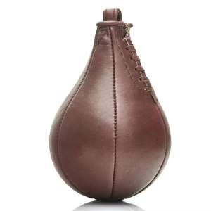 Ballon de vitesse de boxe en forme de poire en PU/cuir, sac de frappe de boxe, ballon de vitesse pivotant pour l'entraînement physique et le fitness - Product Image 1