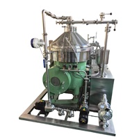 Centrifugeuse à disques professionnelle de haute qualité pour l'extraction d'huile de coco et la séparation du lait et de l'eau industriels