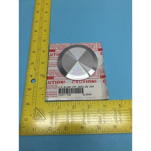 MKS/HPS 100311706 Brida, KF, Blank-Off, NW50, SS - Equipo y piezas de semiconductores de confianza de la marca global Trusted Global Legacy - Product Image 1