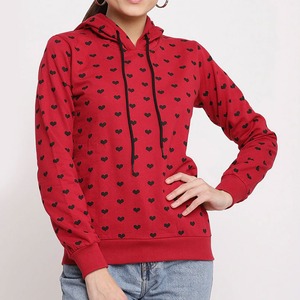 Custom <b>Women</b> Oversized Fleece Hoodie 100% Cotton Pullover Sweatshirt Plus-Size Streetwear Eco-Friendly Front Logo Casual Wear - Product Image 1