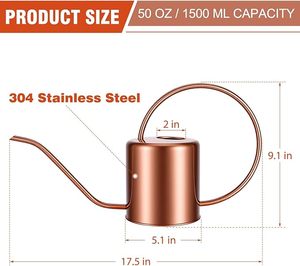 Eco Friendly Handmade Iron Water Can with Vintage Farmhouse Design for Indoor Decorative Flower Arrangement Display - Product Image 2
