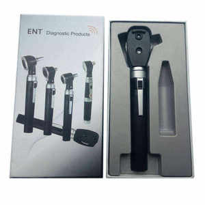 ชุดอุปกรณ์ตรวจหูแบบพกพาคุณภาพสูง พร้อมเข็มส่องตรวจหูชนิดมีแคนนูลา และที่จับเข็มผ่าตัดสแตนเลส สำหรับการตรวจตาทางการแพทย์ - Product Image 2