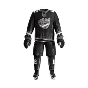 Ensemble de maillot de hockey sur glace, tissu respirant et performant, uniforme sportif pour les séances d'entraînement en équipe - Product Image 5