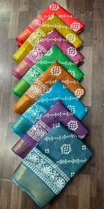 Tela de Peso Medio con Diseño Floral de Cristal Dobi, Tejido de Secado Rápido para Vestidos, Blazers, Trajes y Saris, para Mujer, Artículos en Stock - Product Image 2
