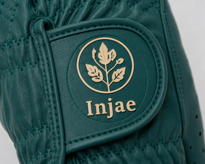 Gants de golf verts personnalisés avec logo, en PU de haute qualité, respirants, en cuir synthétique tendance, fabricant OEM/ODM - Product Image 3