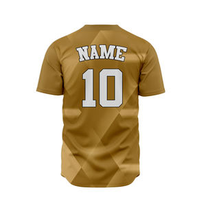 Jersey de Béisbol Transpirable con Estampado Digital por Sublimación, Diseño Personalizado OEM - Product Image 6