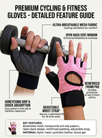 Gants de sport demi-doigts personnalisés pour hommes et femmes, avec support de poignet, respirants, en microfibre, antidérapants, pour la musculation et le fitness