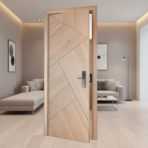 Puerta CAESAR Económica y Moderna con Acabado de Polímero WPC, Puertas Interiores Comerciales, Marcos Insonorizados, Puerta de Madera Compuesta, Garantía de 2 Años - Product Image 6