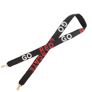 Fashionable stylish beautiful classic hand made customizing choice Adjustable beaded <b>Football</b> Game day shoulder strap belt <b>bag</b> - Product Image 4