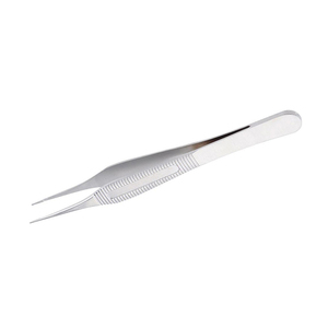 Pinzas de Titanio Rectas de 5.5 Pulgadas, Instrumento Quirúrgico Manual, Pinzas de Acero Inoxidable para Atar Suturas - Product Image 1